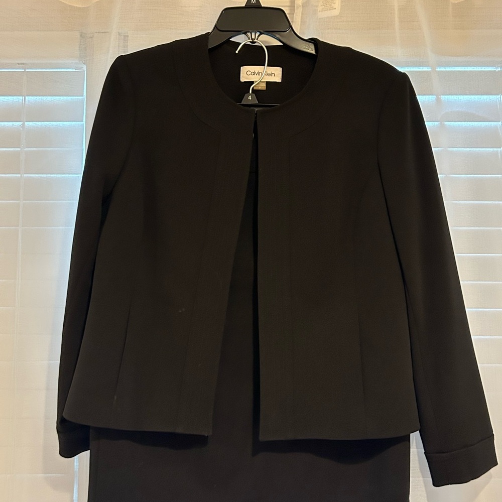 Calvin Klein Women's Black Skirt Suit
